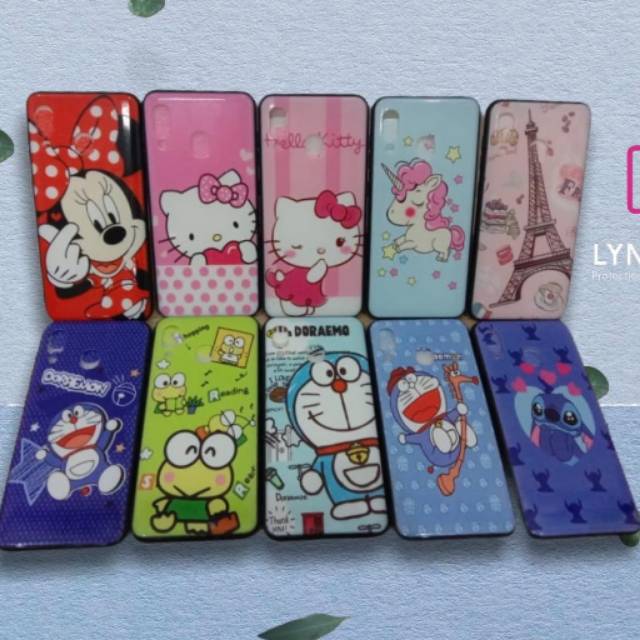 CASE KARAKTER UNTUK VIVO  Y91 Y91C Y71 REDMI 4x NOTE 4X REALME 5i C3 INFINIX SMART 5 HOT 9PLAY