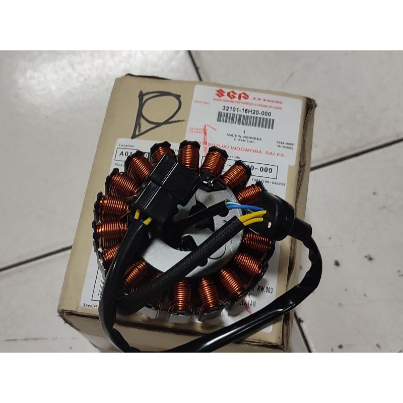 Spul Suzuki Shogun 125 FL/RR Injeksi F1 32101-16H20-000