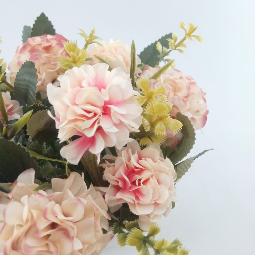 COD BUNGA PLASTIK BUNGA PAJANGAN IMITASI BUNGA ARTIFISIAL BUNGA DANDELION TANAMAN HIAS  BP8816-2