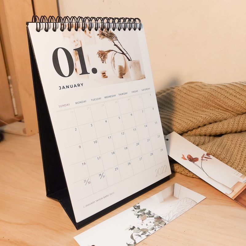 Jual Kalender Meja 2023 Minimalis 02 Premium Desk Calendar Aesthetic Shopee Indonesia 