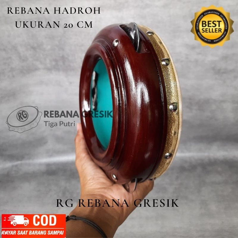 Rebana mainan anakukuran 16 cm   Alat hadroh  Alat musik rebana  alat rebana alat hadroh