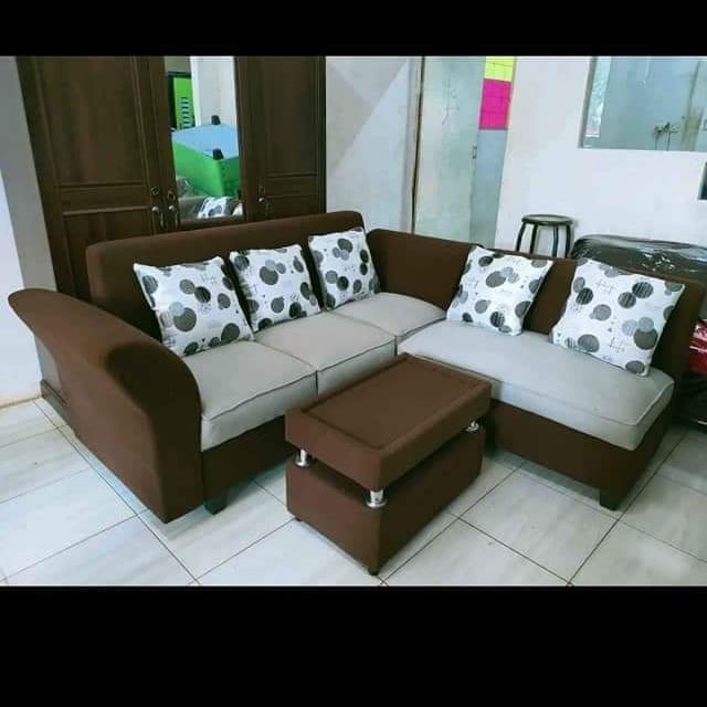 (KHUSUS PULAU JAWA) SOFA MINIMALIS L PUTUS/ GROSIR/PENGRAJIN SOFA KOTA SUBANG/ AZ SOFA