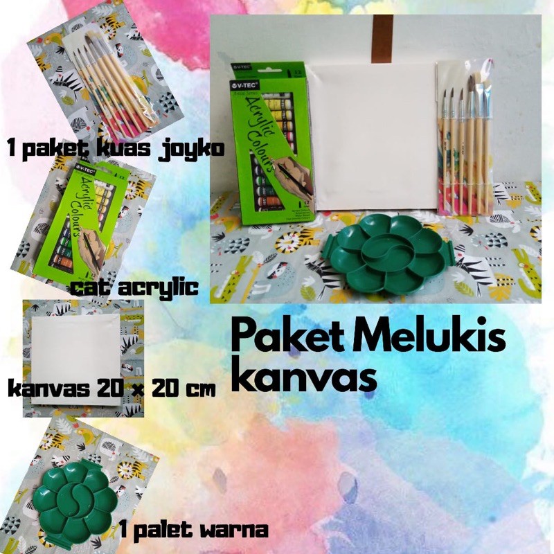 

Paket Melukis Kanvas (Freestyle painting)