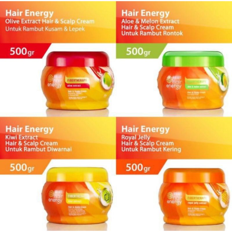 ✨SHASYA✨ MAKARIZO HAIR ENERGY FIBERTHERAPY HAIR &amp;SCALP CREAMBATH NETTO 500 GR BEST SELLER PRODUCT