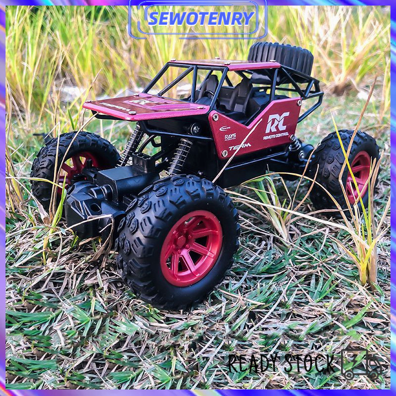 【COD】Mainan Mobil Remote Control off-Road Climbing Car RC Rock Crawler 2WD Powerful