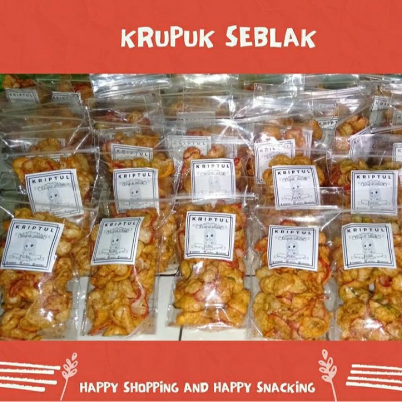 

Kerupuk Seblak atau Kerupuk Jablay Cemilan Pedas