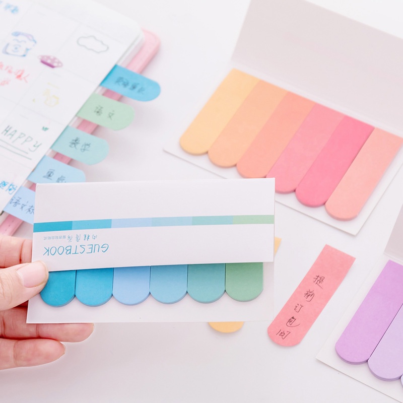 

Gradient Color Sticky Notes Index Notes