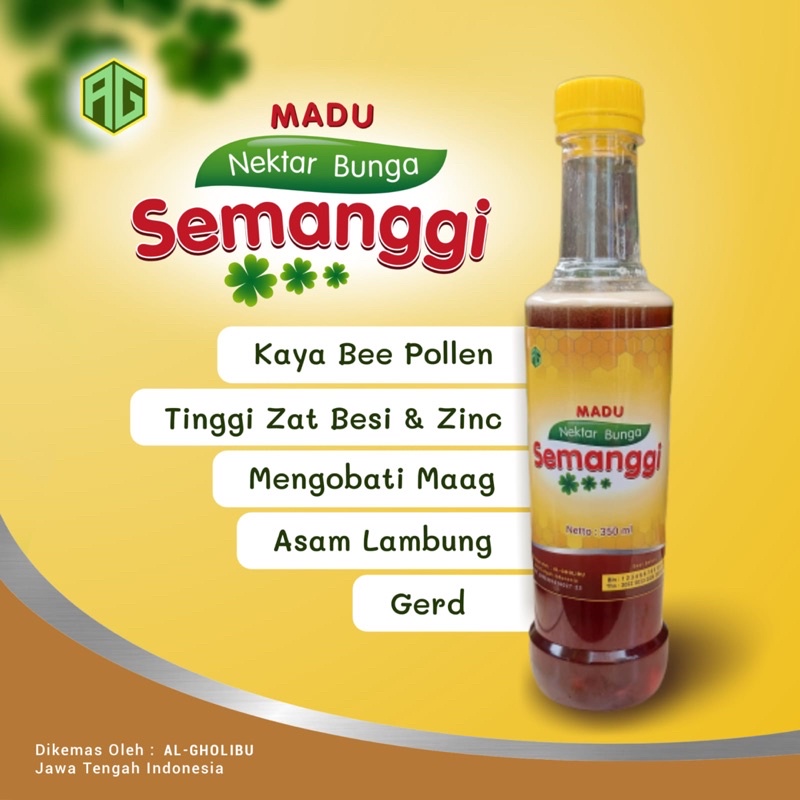 

Madu Semanggi Al Gholibu 350gr