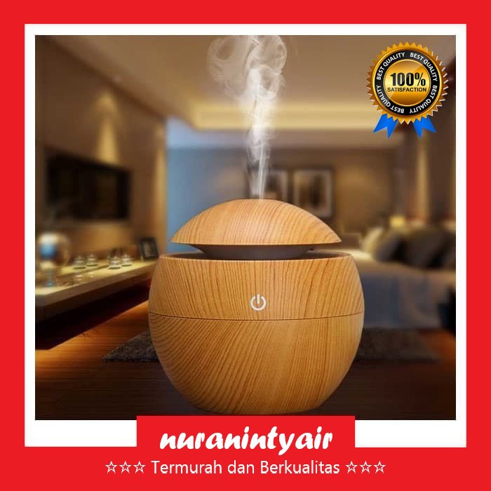 Aromatherapy Air Humidifier Essential Oil Diffuser Aroma Terapi Kayu