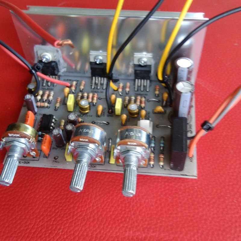 kit mini amplifier 2.1 diy