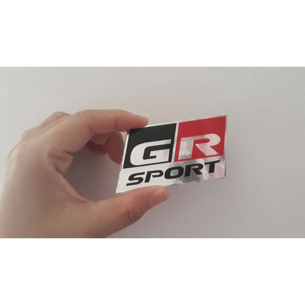Emblem Stiker GR Sport Rush Raize Agya Fortuner 2021