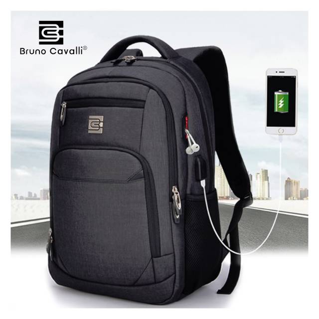 Tas ransel bruno cavalli 8689 original