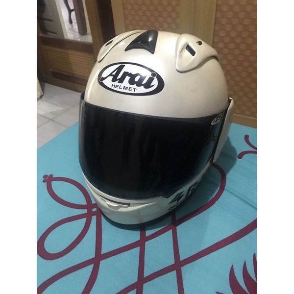 Helm full face cargloss ala arai