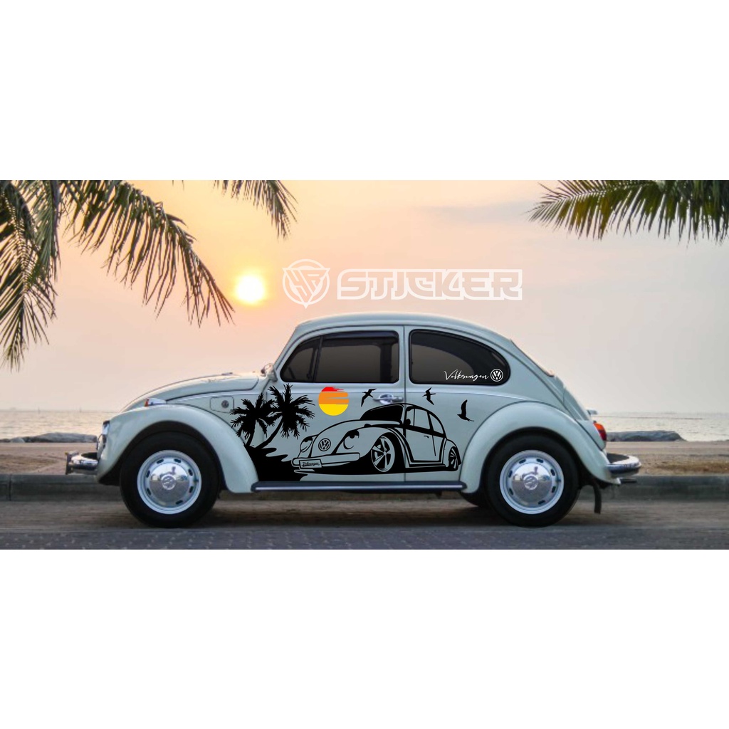 STICKER ANIMASI MOBIL VW KODOK DLL