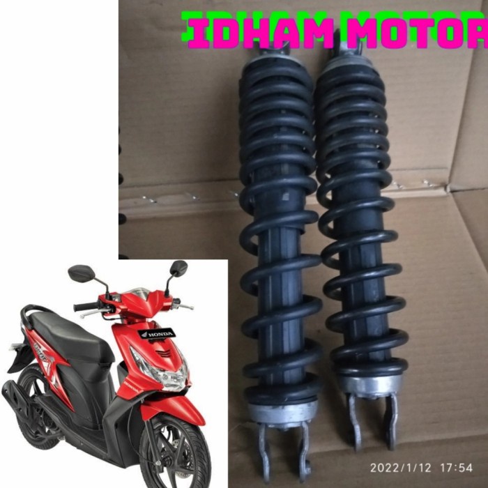 MURAH - sokbreker belakang beat karbu Asli