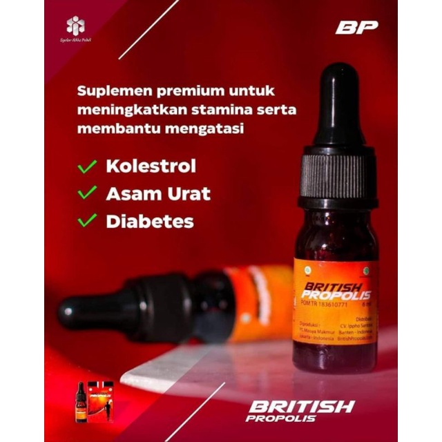 BRITISH PROPOLIS / SUPLEMEN MAKANAN / BRITISH PROPOLIS KIDS / PROPOLIS BRITISH
