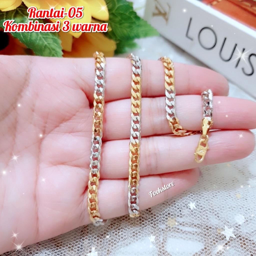 PROMO COD KALUNG RANTAI WANITA KOREA XUPING