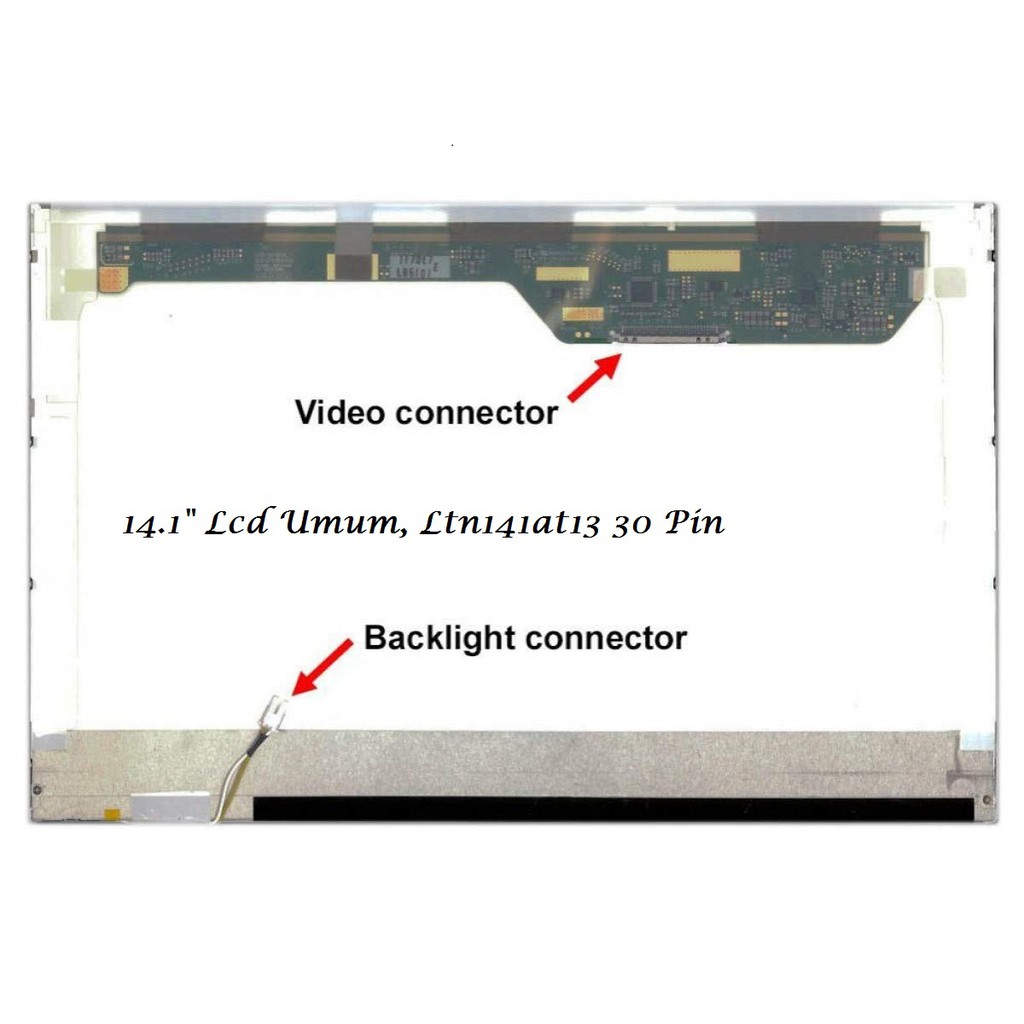 LCD LED LAPTOP 14.1&quot; 40PIN TEBAL UMUM Ltn141at13, LCD LAPTOP 14.1 INCI FULL COMPETIBLE