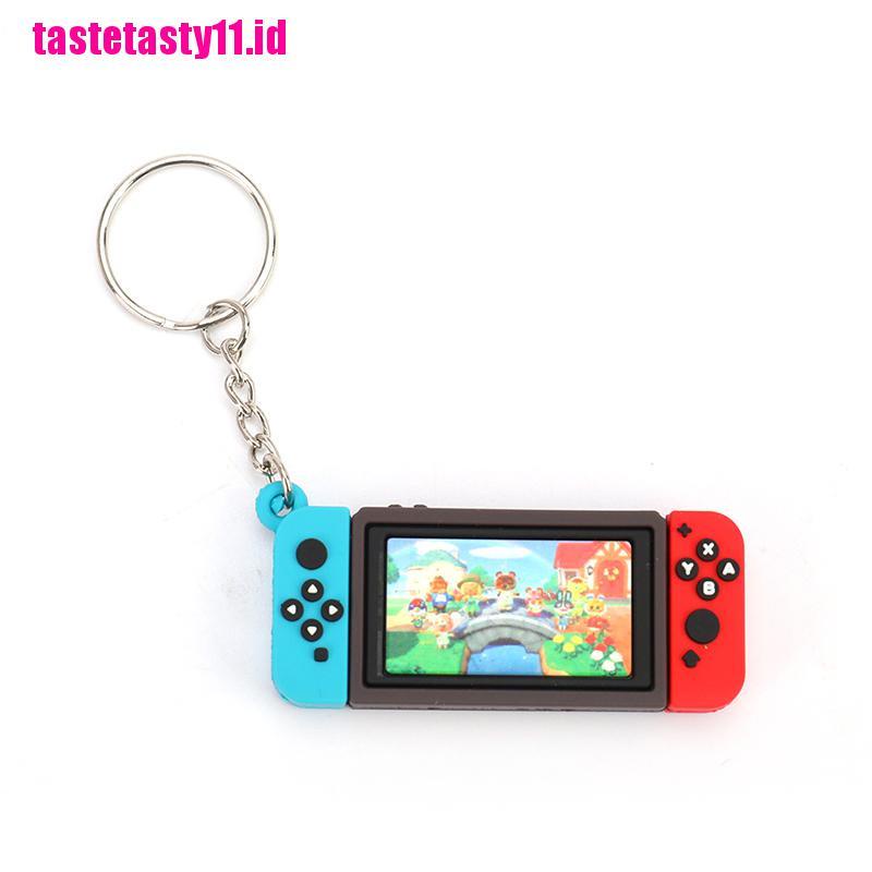 【TTID】2020 New Nintendo Switch Car Keyring  Fashion Soft Rubber PVC Key Chains