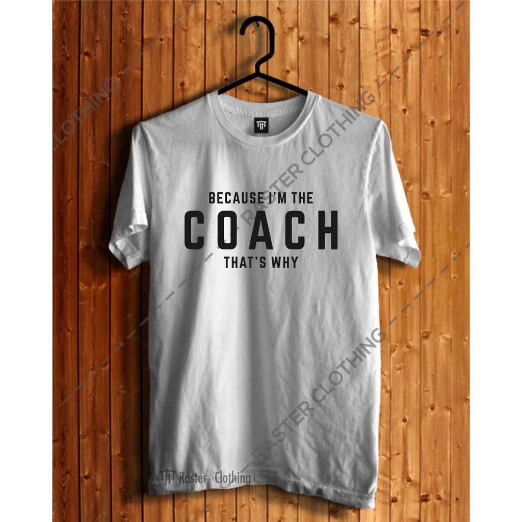 Kaos Baju Basketball Coach