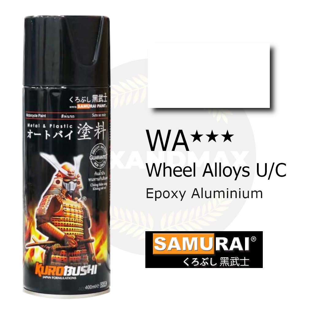 Samurai Paint WA Wheel Alloys U/C UCWA  400 ml - Cat Semprot