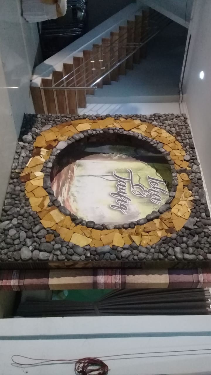 Gustinsri Nampan Kayu Unik Baki Kotak Seserahan Hantaran Pernikahan Kayu Jati Belanda Alat Dapur