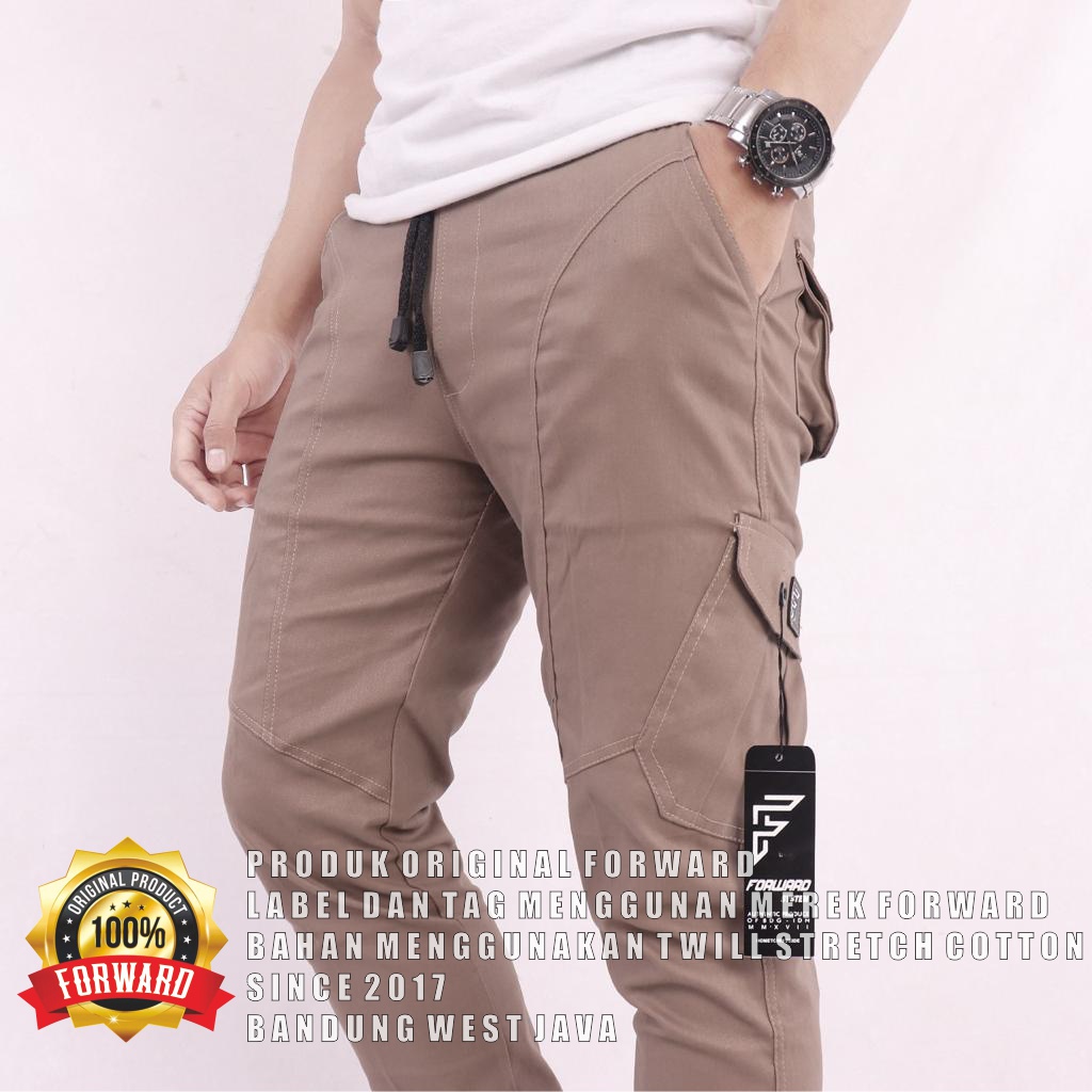 celana Cargo celana jogger joger Pants Kargo PDL Pria  System fourlayers