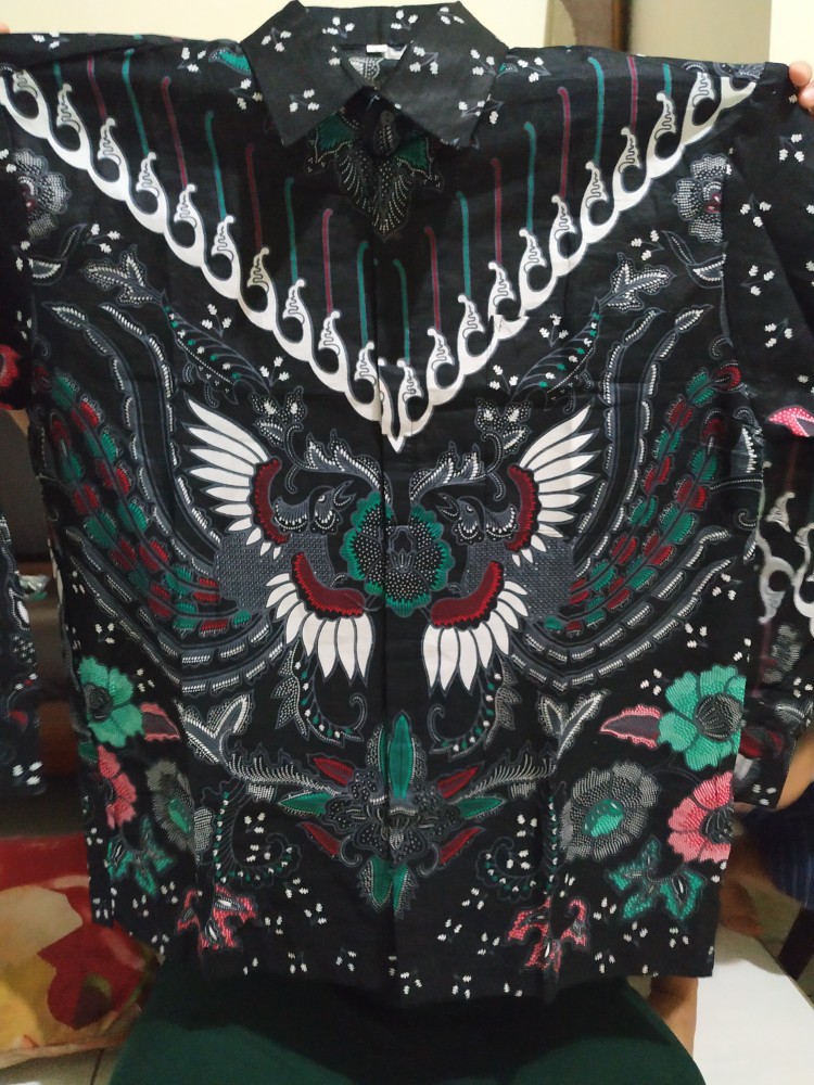 Atasan Kemeja Batik Pria Lengan Panjang Pekalongan M L Xl Xxl