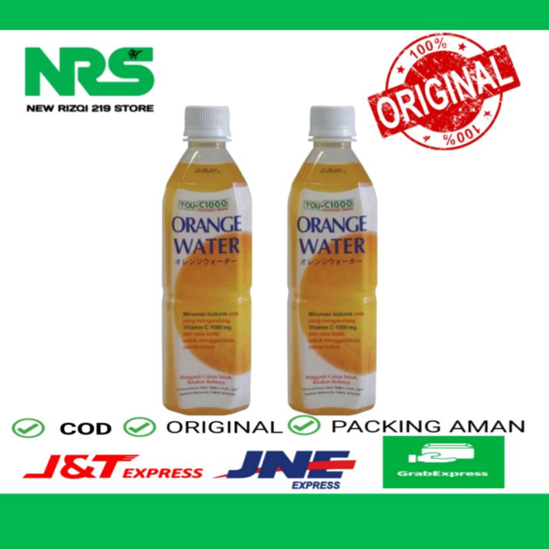 

You C 1000 Isotonik Orange Water 500ml