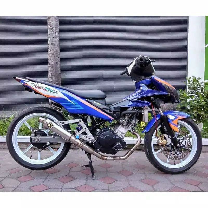 Knalpot Mx King 150 pekajaman Jogja MX KING 150 stainless original racing Jogjakarta Knalpot Racing 