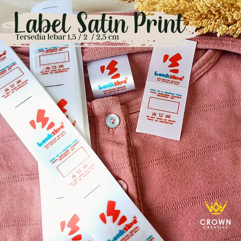 

LABEL SATIN PRINTING