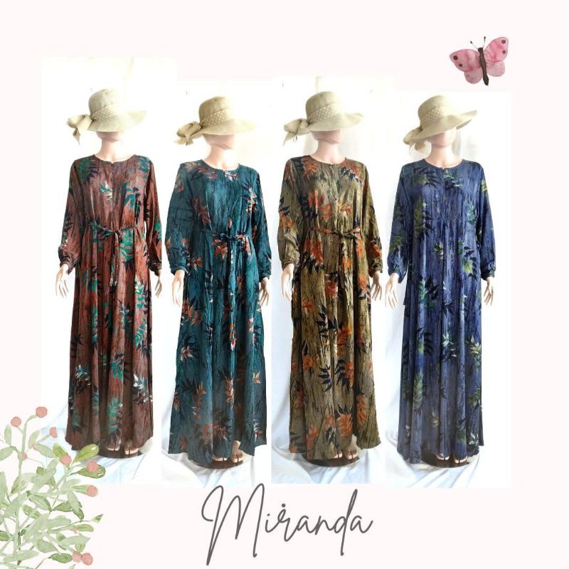 Miranda Homedress | Gamis Miranda by Ruby Hijab