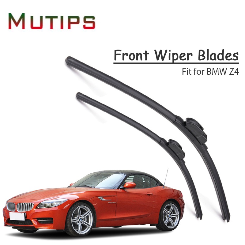 1 Set Karet Wiper Kaca Depan Mobil Untuk BMW Z4 E89 E85 Z Series 2015-2017