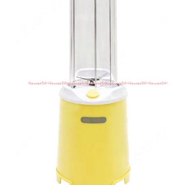 Memoo Mini Blender Yellow 0.6L Alat Pelumat Kuning Bisa Jadi Tumbler Memo Blender Listrik