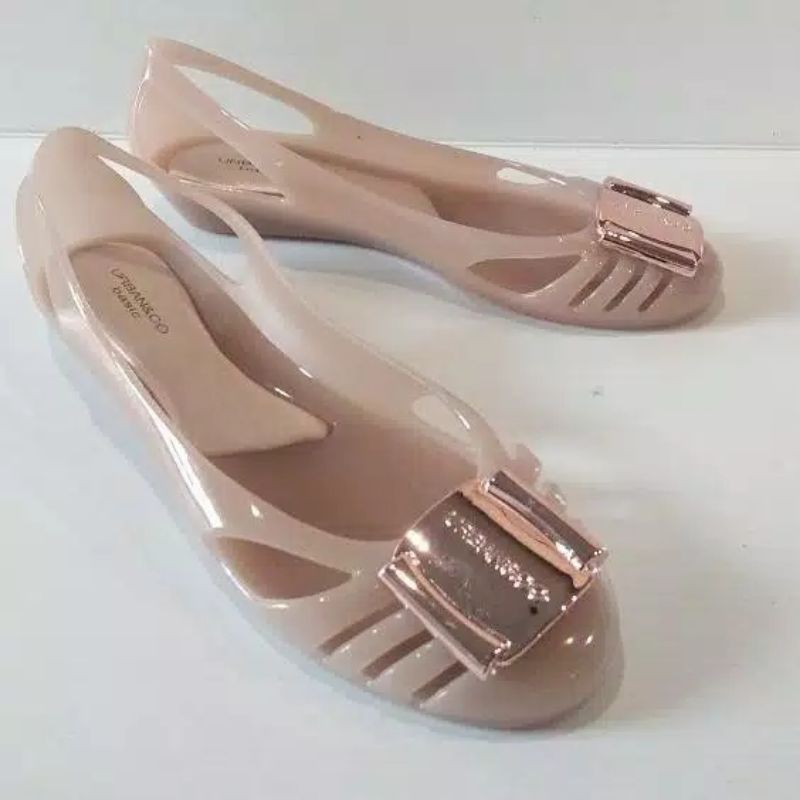 flat shoes urban n co sayuri pink preloved