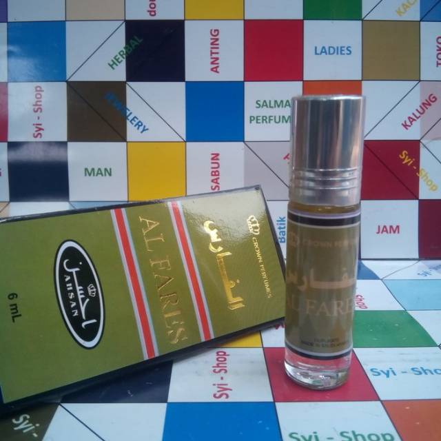 Parfum Al Fares By Ahsan Roll On Non Alkohol 6ml