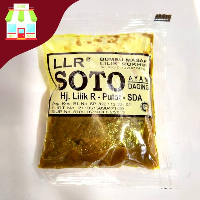 

Bumbu Soto Cap Hj. Lilik 50 Gram