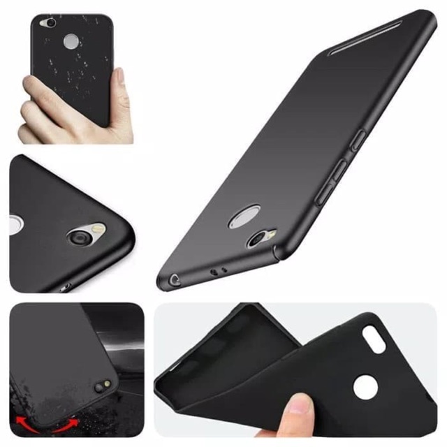 Softcase Black Matte OPPO R9 PLUS/RENO 2F/3 A91/4/4F