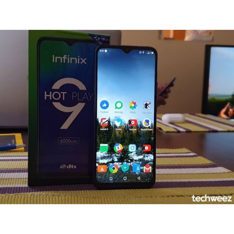 INFINIX HOT 9 PLAY 4GB GARANSI RESMI
