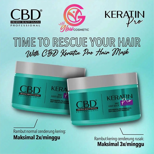 CBD PROFESSIONAL KERATIN PRO DAILY HAIR MASK - 250 GR / N018895