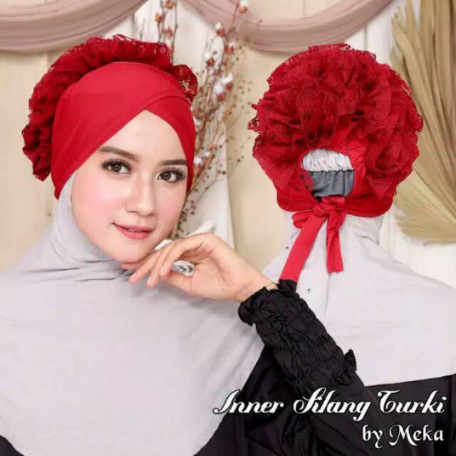 Inner Turki Silang by Meka Hijab - Inner Silang Satu PREMIUM