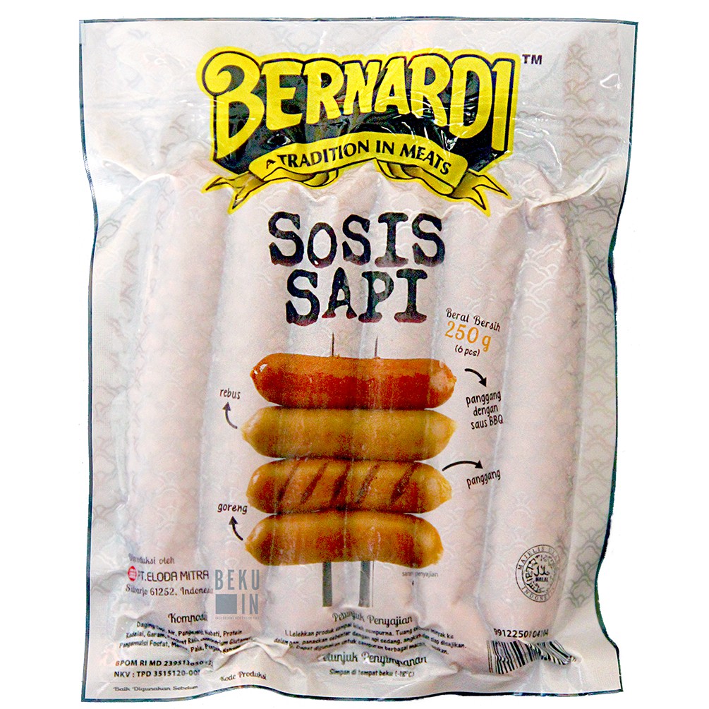 

Bernardi Sosis Sapi 10cm