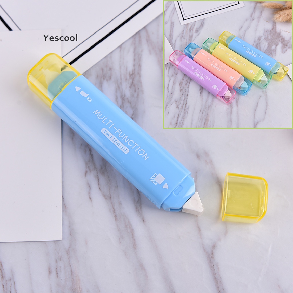 Yescool 5mm*5m Double Head Correction Tape Stationery Corrector Stickers School Supply .