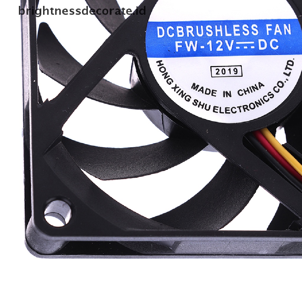 1pc Kipas Pendingin Heatsink Mini 7015 70MM 70x70 X 15 12V 0.4A 3 Pin Mini Fan