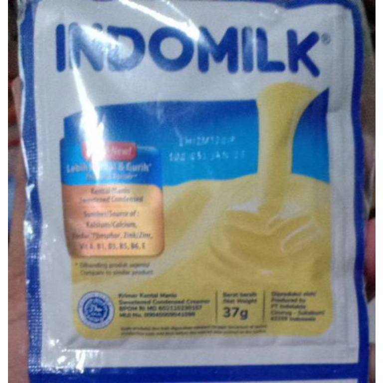 

Kental manis sachet (indomilk sachet/ enak sachet)