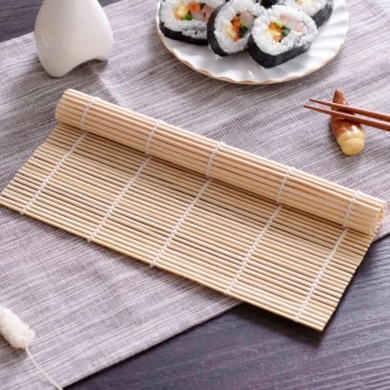 Bamboo Sushi Mat 24x24cm - Makisu - Gulungan Sushi - Sushi Roller