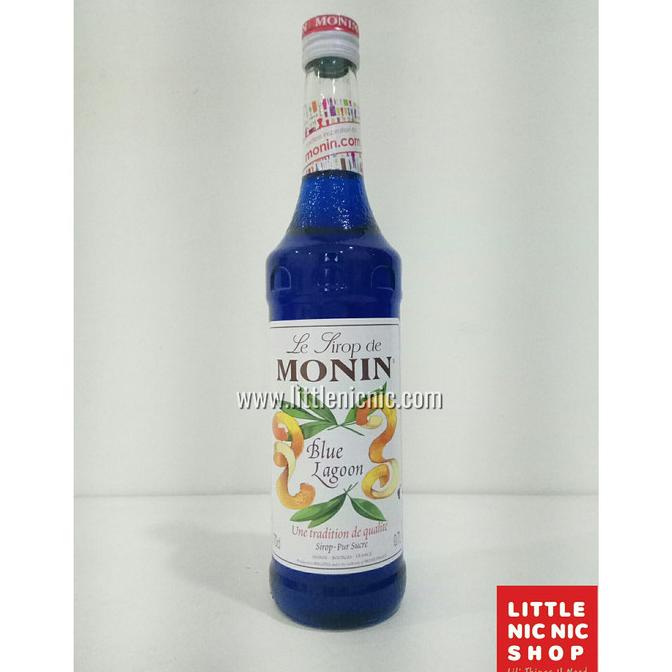 

Sirup MONIN SYRUP Blue Lagoon / Blue Curacao 70 CL (700ml)