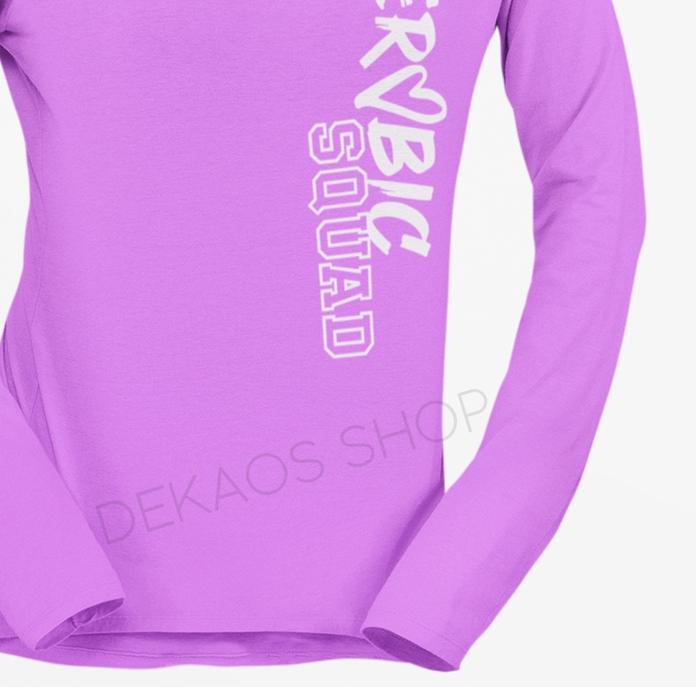 BAJU AEROBIC WANITA / KAOS AEROBIC WANITA / KAOS SENAM ZUMBA LENGAN PANJANG / SETELAN ZUMBA / BAJU A