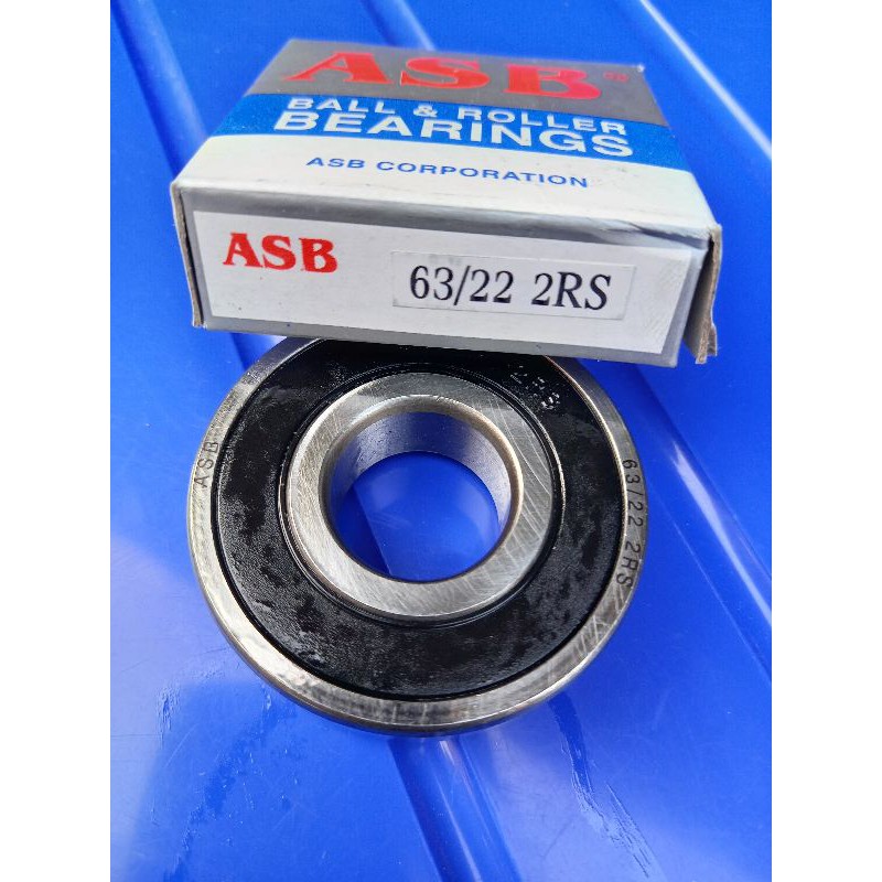 Ball bearing 63/22 2RS ASB