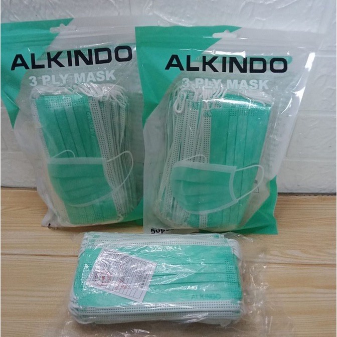 Masker 3PLY Isi 50PCS/BOX Disposable Protective face Mask Earloop Masker Pelindung/Anti Bakteri